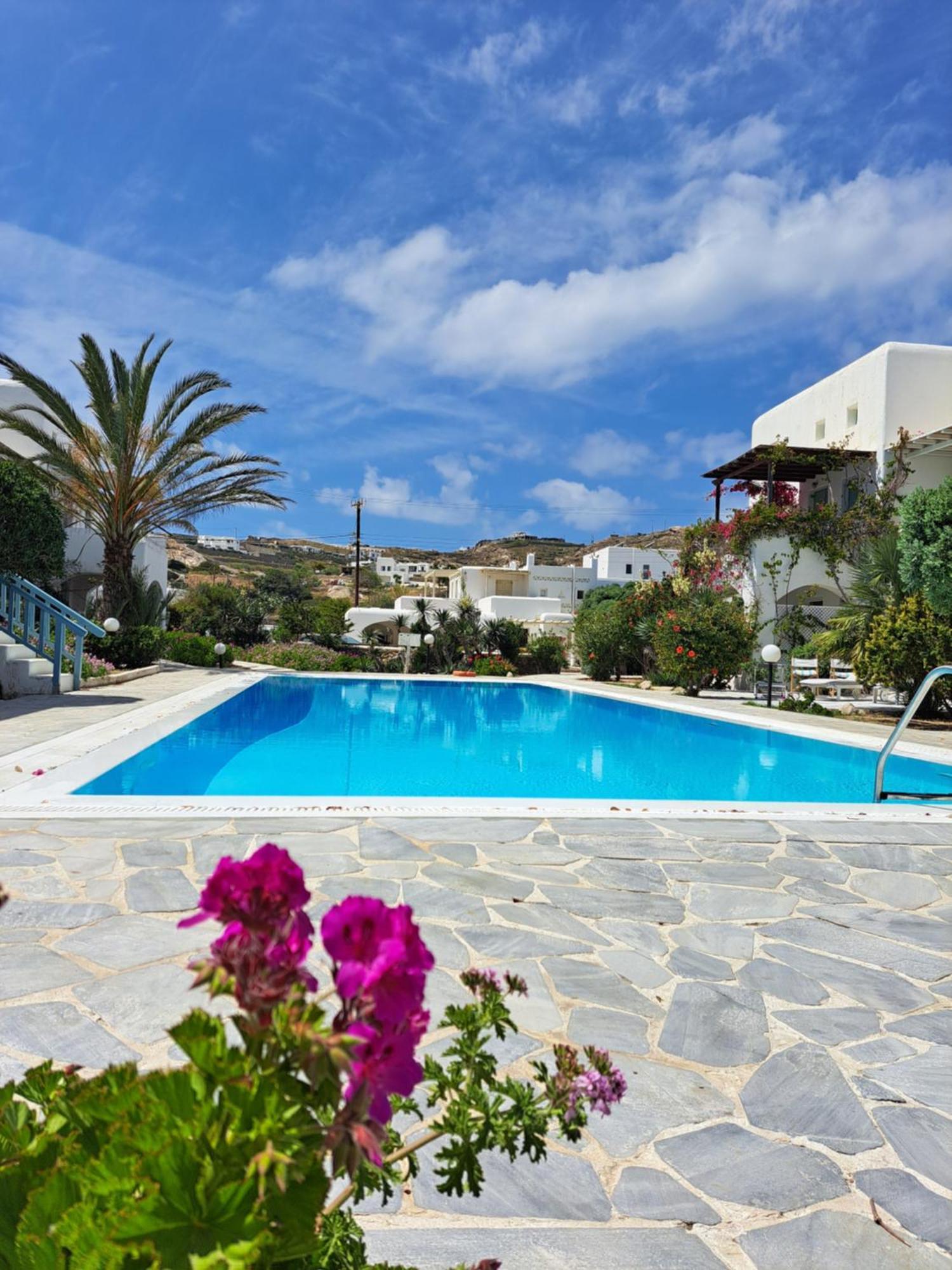Kalypso Pool Villa At Ornos Buitenkant foto